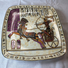 Load image into Gallery viewer, Egyptian Hunting Porcelain Decorative Plate
