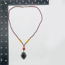 Load image into Gallery viewer, Ethnic Beaded Chain Pendant Necklace
