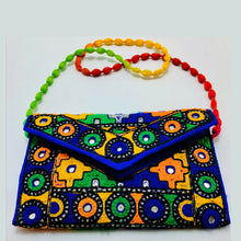 Load image into Gallery viewer, Ethnic Tribal Bag With Thread Work and Mirrors
