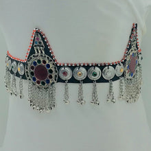 Load image into Gallery viewer, Ethnic Silver Kuchi Tribal Belly Belt
