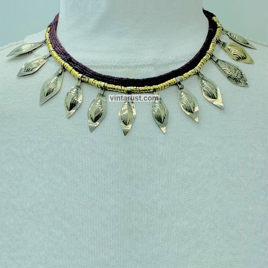 Ethnic Tribal Statement Collar Choker Necklace