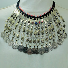 Load image into Gallery viewer, Ethnic Vintage Dangling Coins Choker Necklace
