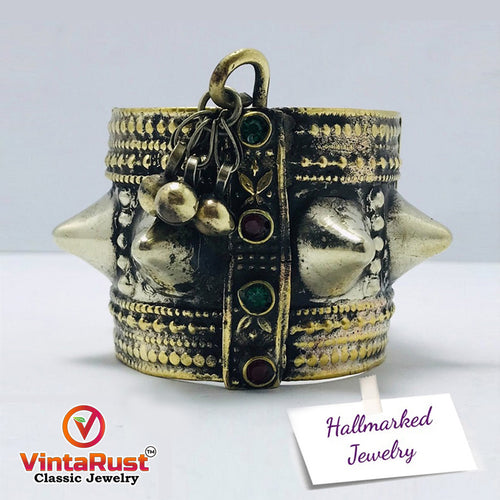 Gypsy Handcrafted Tribal Bracelet With Patterns