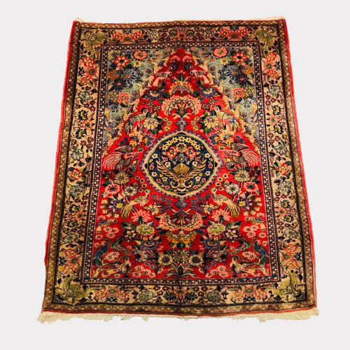 Hand-Knotted Traditional Oriental Carpet