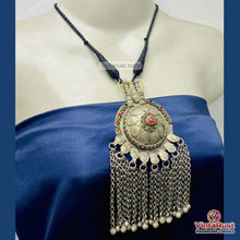 Load image into Gallery viewer, Handcrafted Afghan Kuchi Pendant Necklace

