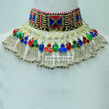 Load image into Gallery viewer, Handcrafted Multicolor Nomadic Collar Choker Necklace
