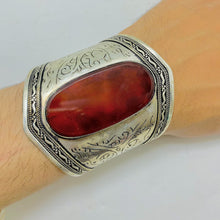 Load image into Gallery viewer, Handmade Adjustable Bracelet With Carnelian Stone
