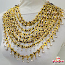 Load image into Gallery viewer, Handmade Afghan Tribal Statement Layered Necklace
