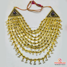 Load image into Gallery viewer, Handmade Afghan Tribal Statement Layered Necklace
