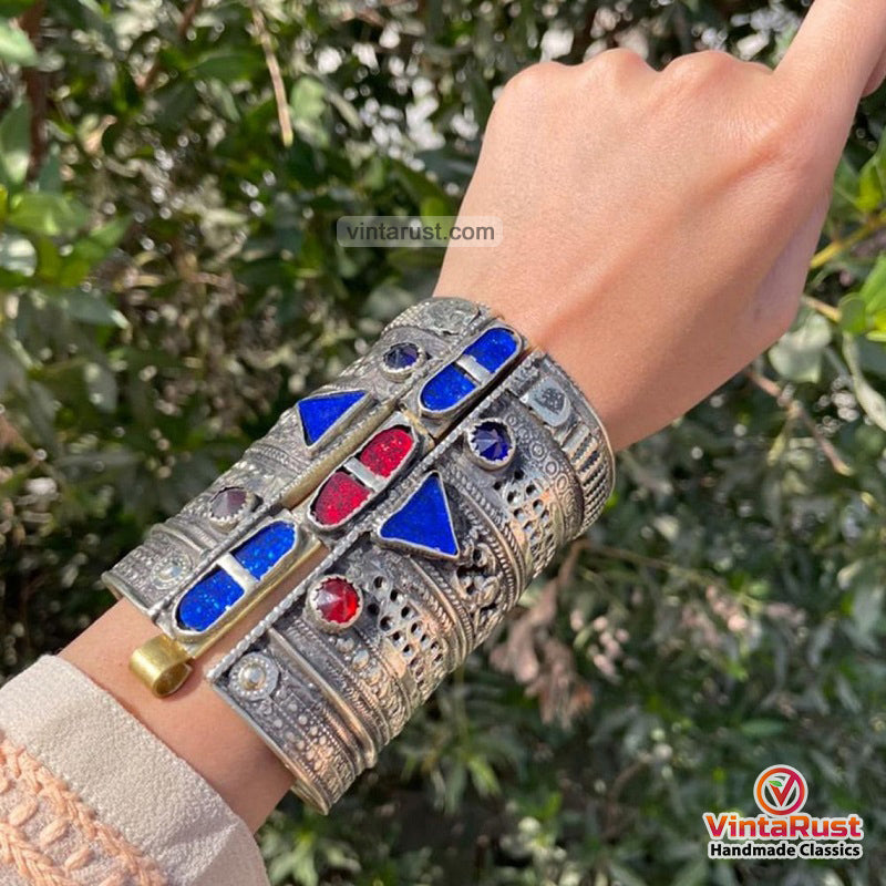 Tribal Handmade Antique Boho Cuff Bracelet