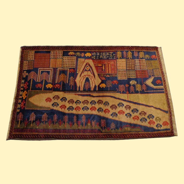 Artisan Crafted Balochi Rug – Vintarust