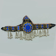 Load image into Gallery viewer, Handmade Blue Ethnic Headpiece Jewelry
