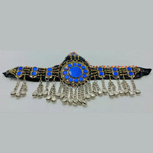 Load image into Gallery viewer, Handmade Blue Ethnic Headpiece Jewelry
