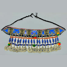 Load image into Gallery viewer, Handmade Blue Stones Choker Necklace
