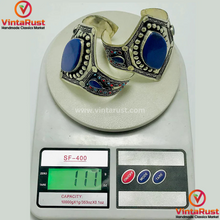 Load image into Gallery viewer, Handmade Boho Lapis Lazuli Gemstone Bracelet
