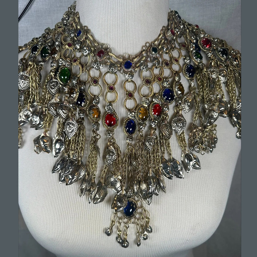 Handmade Boho Massive Choker Necklace – Vintarust
