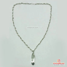 Load image into Gallery viewer, Handmade Clear Quartz Pendant Necklace
