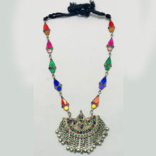 Load image into Gallery viewer, Handmade Colorful Boho Statement Necklace
