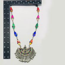 Load image into Gallery viewer, Handmade Colorful Boho Statement Necklace
