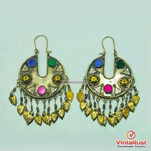 Load image into Gallery viewer, Handmade Kuchi Tribal Hoop Earrings
