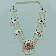 Load image into Gallery viewer, Handmade Gypsy Silver Kuchi Necklace
