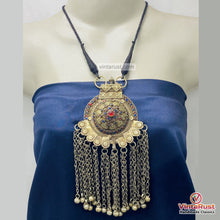 Load image into Gallery viewer, Handmade Kuchi Bohemian Round Pendant Necklace

