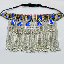 Load image into Gallery viewer, Handmade Kuchi Choker Necklace With Long Bells
