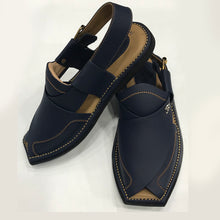 Load image into Gallery viewer, Traditional Handmade Leather Men&#39;s Peshawari Chappal
