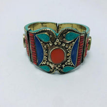 Load image into Gallery viewer, Handmade Nepalese Vintage Cuff Bracelet
