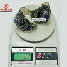 Load image into Gallery viewer, Nomadic Tribal Bracelet With Lapis Lazuli Stone
