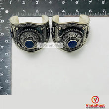 Load image into Gallery viewer, Nomadic Tribal Bracelet With Lapis Lazuli Stone
