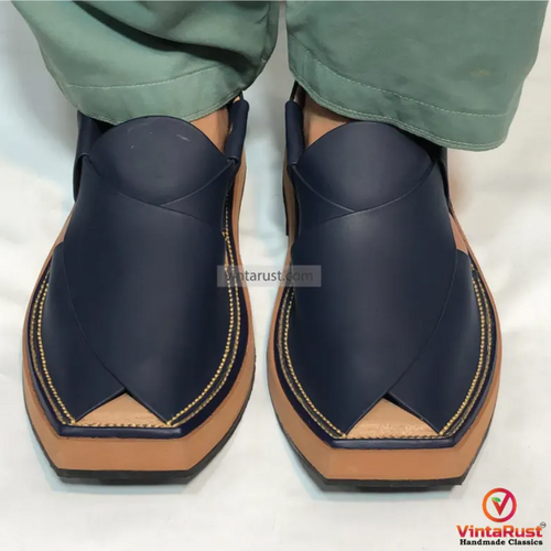 Handmade Peshawari Kaptaan Chappal