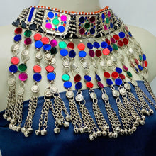 Load image into Gallery viewer, Handmade Tribal Necklace With Dangling Bells
