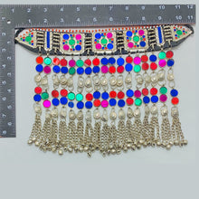 Load image into Gallery viewer, Handmade Tribal Necklace With Dangling Bells
