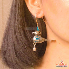 Load image into Gallery viewer, Tribal Vintage Dangling Bird Earring
