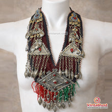 Load image into Gallery viewer, Handmade Turkmen Pendant with Tassels Necklace
