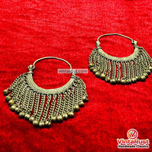 Load image into Gallery viewer, Handmade Vintage Bells Drop Earrings
