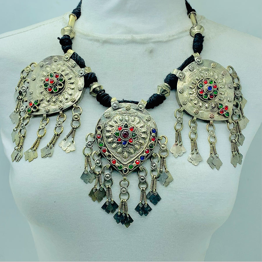 Handmade Boho Tribal Necklace