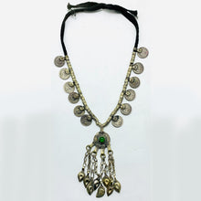 Load image into Gallery viewer, Handmade Vintage Coins With Brass Beads Necklace

