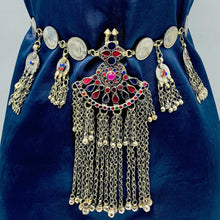 Load image into Gallery viewer, Coins Belly Dance Costume Statement Belt
