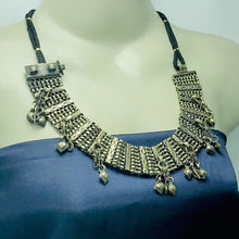 Load image into Gallery viewer, Handmade Vintage Kuchi Choker Necklace
