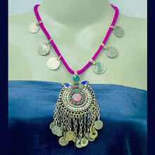 Load image into Gallery viewer, Handmade Vintage Tribal Pendant Necklace
