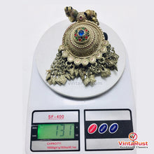Load image into Gallery viewer, Vintage Kuchi Tribal Pendant Necklace

