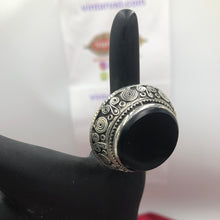 Load image into Gallery viewer, Handmade Kuchi Tribal Stone Ring
