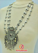 Load image into Gallery viewer, Vintage Massive Antique Jewelry Pendant Necklace
