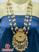 Load image into Gallery viewer, Vintage Massive Antique Jewelry Pendant Necklace
