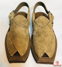 Load image into Gallery viewer, Handwoven Genuine Leather Peshawari Chappal
