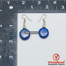 Load image into Gallery viewer, Handmade Light Weight Lapis Lazuli Earrings
