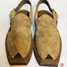 Load image into Gallery viewer, Handwoven Genuine Leather Peshawari Chappal
