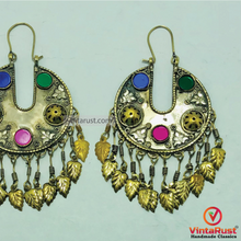 Load image into Gallery viewer, Kuchi Handmade Tribal Hoop Earrings
